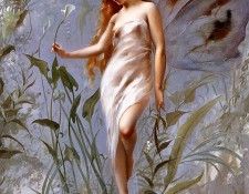 Goldsmith, Beatrice - Little Girl with Fairies (end. , 