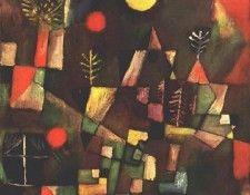 Klee Full moon, 1919, Stangel Gallery, Munich. , 