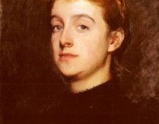 Bunker Dennis Miller Portrait Sketch Of Eleanor Hardy Bunker. ,  