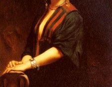 Rosen Count Johann Georg Otto von A Portrait Of A Women. ,     