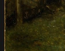 Corot Rocks in the Forest of Fontainebleau, 1860-1865, Det(2. ����, ���-������-������