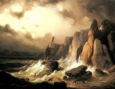 Hofbauer Ferdinand The Shipwreck. ���������, ���������