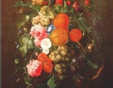 heem still life with flowers c1660. ,  