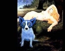 blue dog csg016. Rodrique, 