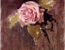 Camarlench Ignacio Pinazo Una rosa. Camarlench,  Pinazo