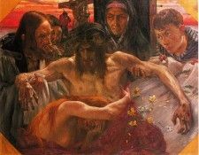 Cointh Lovis The Deposition. ������, �����