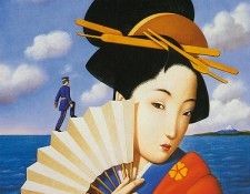am-Rafal Olbinski Madame Butterfly. Olbinski, �����