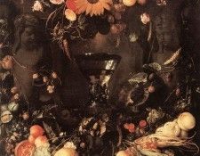 HEEM Jan Davidsz de Fruit And Flower Still Life. ���, �� ������ �