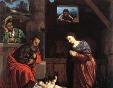 SAVOLDO Giovanni Girolamo Adoration Of The Shepherds. ��������, �������� ���������