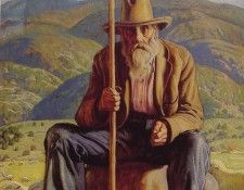 The Sheep Herder. ,  