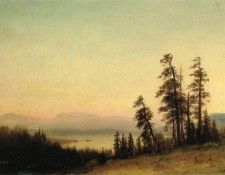 Landscape With Deer. , 