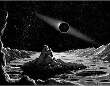 David Hardy Eclipse Of The Sun By The Earth - Xxx 0883 . , 