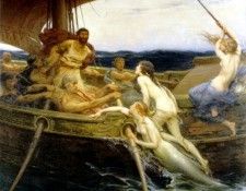 Draper Herbert James Ulysses and the Sirens.   