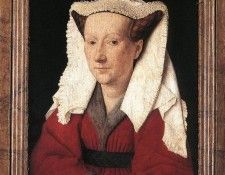 Eyck Jan van Portrait of Margareta van Eyck. ,  