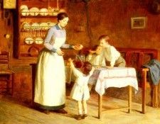 Gilbert Victor Gabriel Le Gouter Des Enfants. ,  