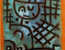 Klee Captive, 1940, Oil on burlap, Collection Mr. and Mrs. F. ����, �����