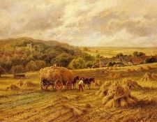 Parker Henry H Harvest Time Lambourne Berks. ,  