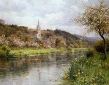 Along the seine. , Louis Aston