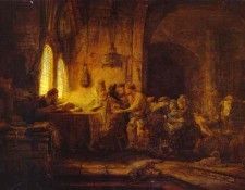 Rembrandt - The Parable of the Laborers in the Vineyard. ��������� ������� ��� ����