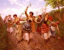 Gabrini Pietro A Spring Festival. Gabrini, 