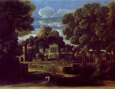 POUSSIN THE ASHES OF PHOCION COLLECTED BY HIS WIDOW 1648 MER. , 