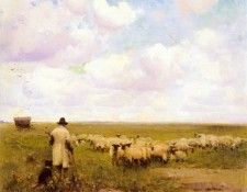 Osborne Walter Frederick The Return Of The Flock. ,  