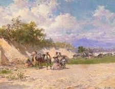 Gimenez Baldomero Galofre Y The Gypsy Camp. �������, ���������� Galofre Y