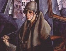 osmerkin lady with lorgnette 1917. , 