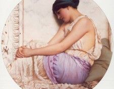 Godward A Grecian Girl 1908. �������, ���� ������