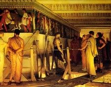 ger-Tadema-PheidiasAndTheFriezeOfTheParthenonAthens. ,  