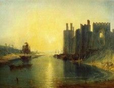 Turner Joseph Mallord William Caernarvon Castle. ,   