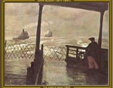 John Sloan-The Ferrys Wake(1907) Po Amp 069. �����, ���� �.