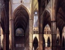 Genisson Jules Victor Church interior Sun . Genisson, ���� ������