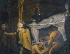 Wright Miravan Breaking Open the Tomb of his Ancestors. , 