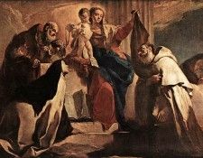 Tiepolo The Madonna of Mount Carmel detail1. �������, �������� ��������