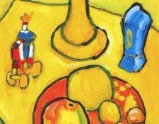 munter still life yellow 1909.  