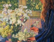Theo Van Rysselberghe - Garden Flowers, De. Rysselberghe  