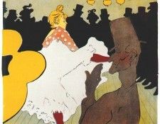 lautrec moulin rouge, la goulue (poster) 1891. �����-������, ���� ��