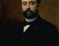 Portrait du Professeur Paul Redard 1887. -Ponsan,  