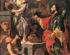 SOLIMENA Francesco Rebecca At The Well.  
