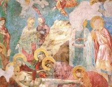 Giotto Scenes from the New Testament. Lamentation, fresco, U. ������ �� �������