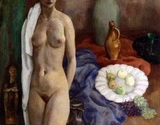 Sluijters Jan Still life with standing nude Sun. Sluijters, ��