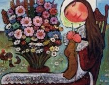 Neree de Grace - Tricoteuse Au Bouquet, De. �����, Neree ��