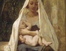 Italian woman and child. , 