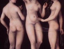 CRANACH Lucas the Elder The Three Graces. ������, ����� �������