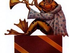 ma David Delamare Book Illustration End PaperI. , 