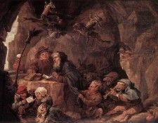 TENIERS David the Younger Temptation Of St Anthony. ������, ����� �������