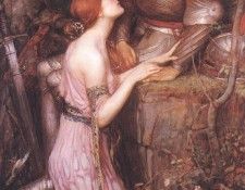 bs-ew-Serpent Bride [J.W. Waterhouse]. ,  