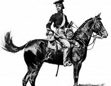 Fr 023 U.S.Dragoon,1847 FredericRemington sqs. Remington, 