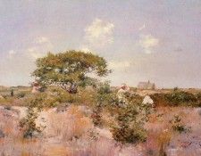 Chase William Merritt Shinnecock Landscape c1892. ,  